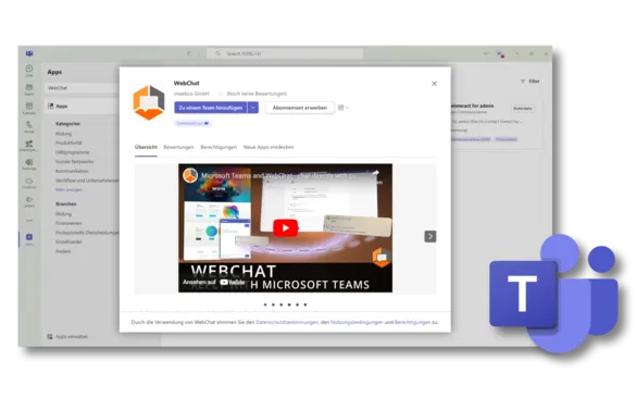 Microsoft Teams öffnen
