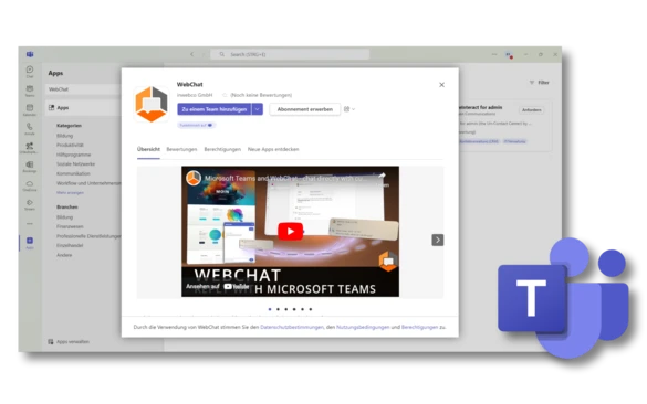 Microsoft Teams öffnen