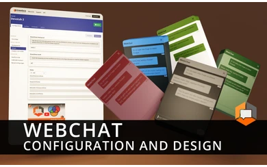 WebChat design configuration