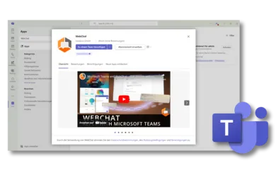 Microsoft Teams öffnen