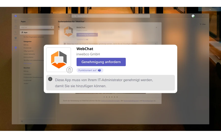 Genehmigung-anfordern Genehmigung-anfordern