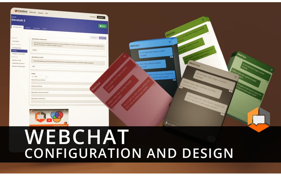 WebChat design configuration
