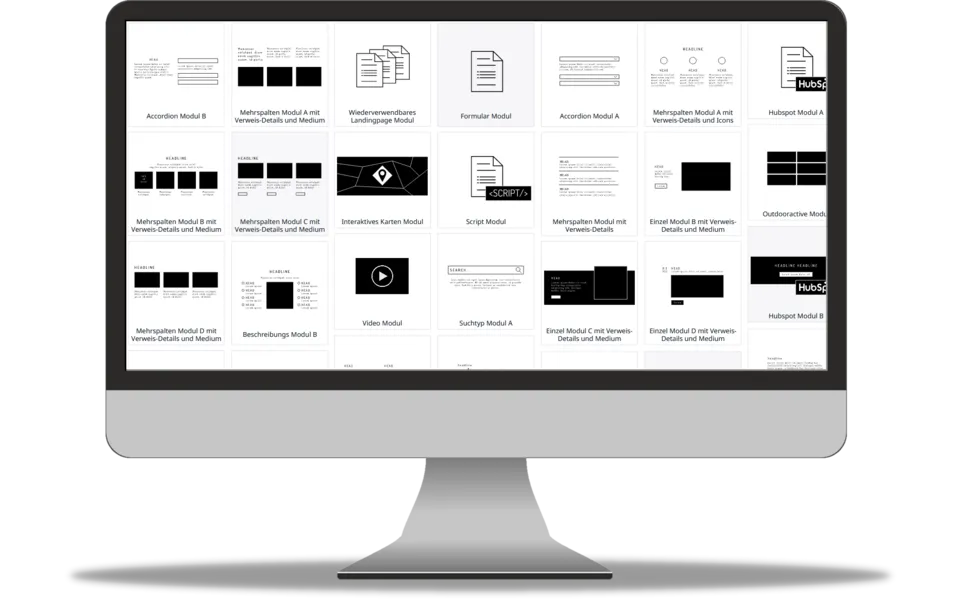 inwebco eZ Platform / Page Builder Erweiterung