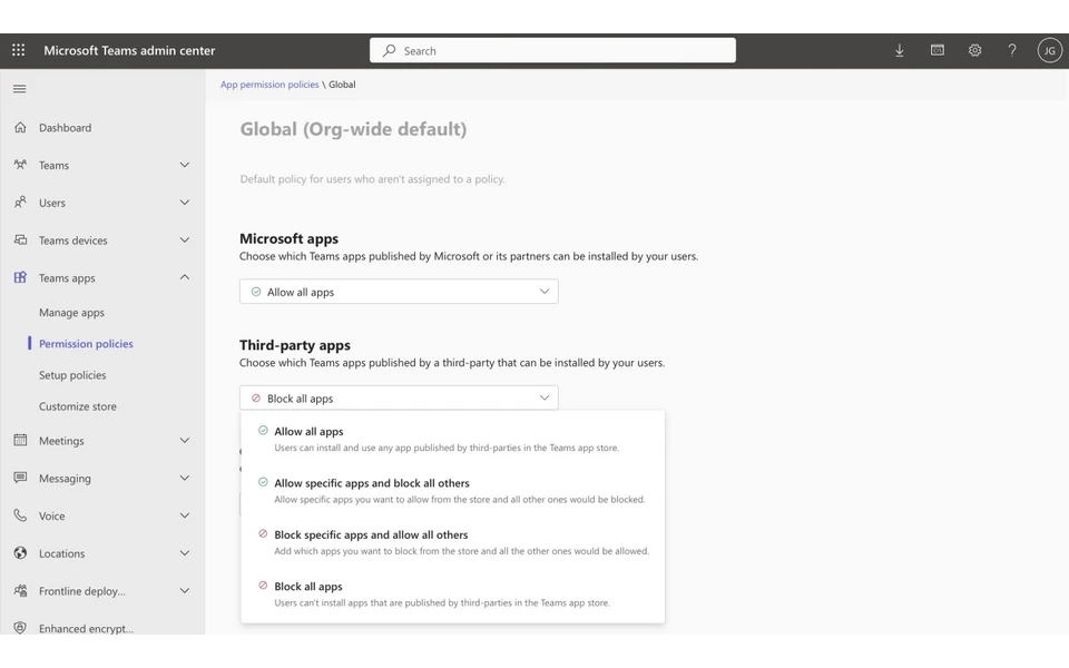 MTAC-consentire-app specifiche