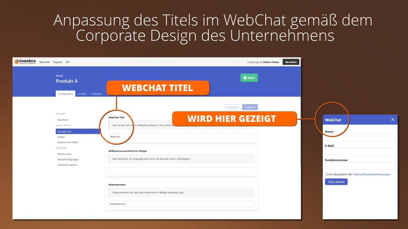 WEBCHAT TITEL