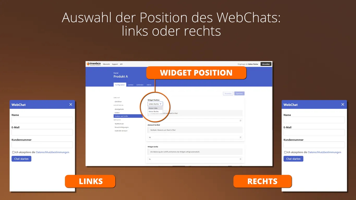 WIDGET POSITION