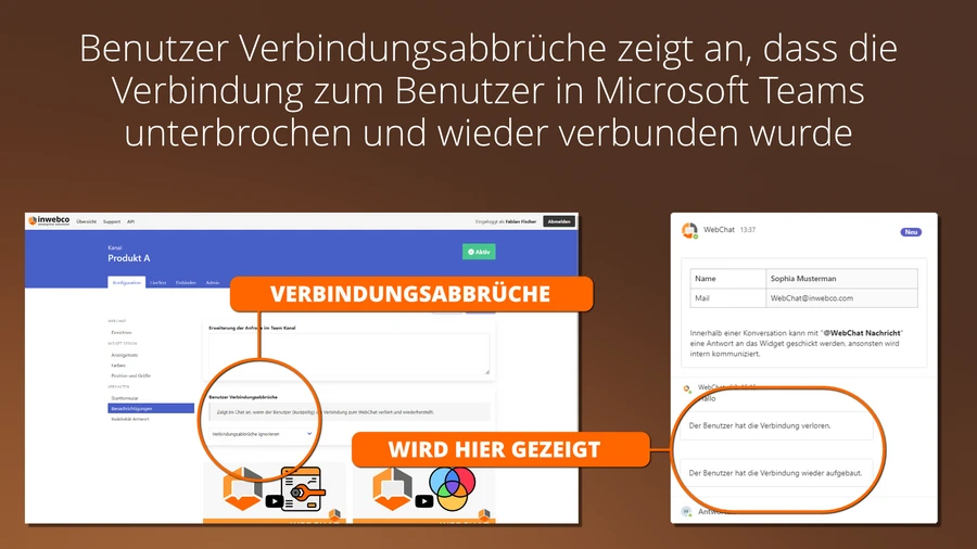 VERBINDUNGSABBRÜCHE VERBINDUNGSABBRÜCHE
