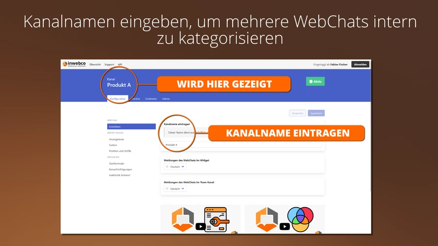 KANALNAME EINTRAGEN KANALNAME EINTRAGEN