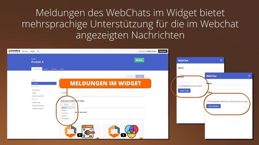 MELDUNGEN IM WIDGET MELDUNGEN IM WIDGET