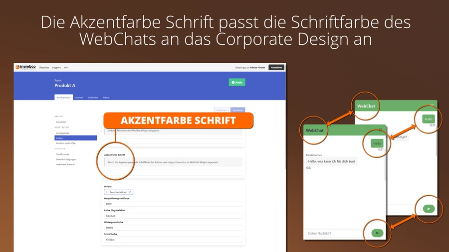 AKZENTFARBE SCHRIFT AKZENTFARBE SCHRIFT